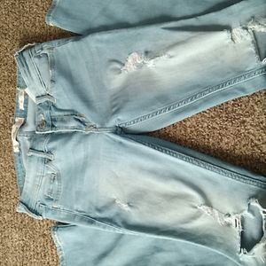 Hollister jeans low rise super skinny